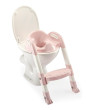 Židlička na WC - schůdky KIDDYLOO Thermobaby - Powder Pink