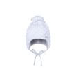 Dětská zimní čepice Minky Teddy bílá - Vel. 46