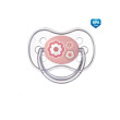 Šidítko silikonové třešinka Newborn baby 18 m + - Růžové