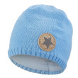 Čepice pletená hladká Outlast ® - sv.modrá - Vel. 1 (36-38 cm)
