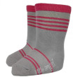 Funkční ponožky STYL ANGEL - Outlast®  - vel.15-19 tm.šedá/malino