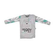 Kojenecká bavlněná košilka New Baby Wild Teddy