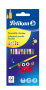 Oboustranné Pastelky Pelikan Bicolor 12 ks