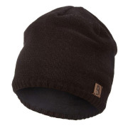 Čepice pletená hladká Outlast ® - černá