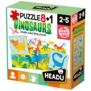 HEADU: Puzzle 8+1 Dinosauři