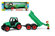 Auto Truckies traktor s vlečkou plast 32 cm s figurkou
