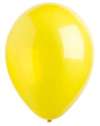 Balónek 30 cm žlutý s perletí 10 ks