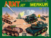 Stavebnice MERKUR Army Set 657ks 