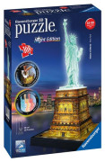 Puzzle Socha Svobody 3D (Noční edice) 108 dílků  