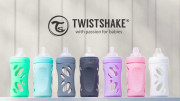Kojenecká láhev Anti-Colic skleněná 180 ml Twistshake