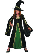 Šaty na karneval - čarodějka, 120-130 cm