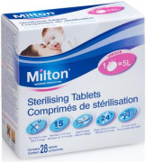 MILTON Dezinfekční sterilizační tablety 28 ks