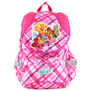 Školní batoh Winx Club - Růžové kostky