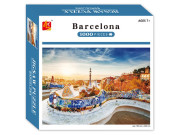 Puzzle 70x50cm Barcelona 1000dílků