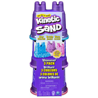 Kinetic Sand Balení 3 kelímků pastelových barev